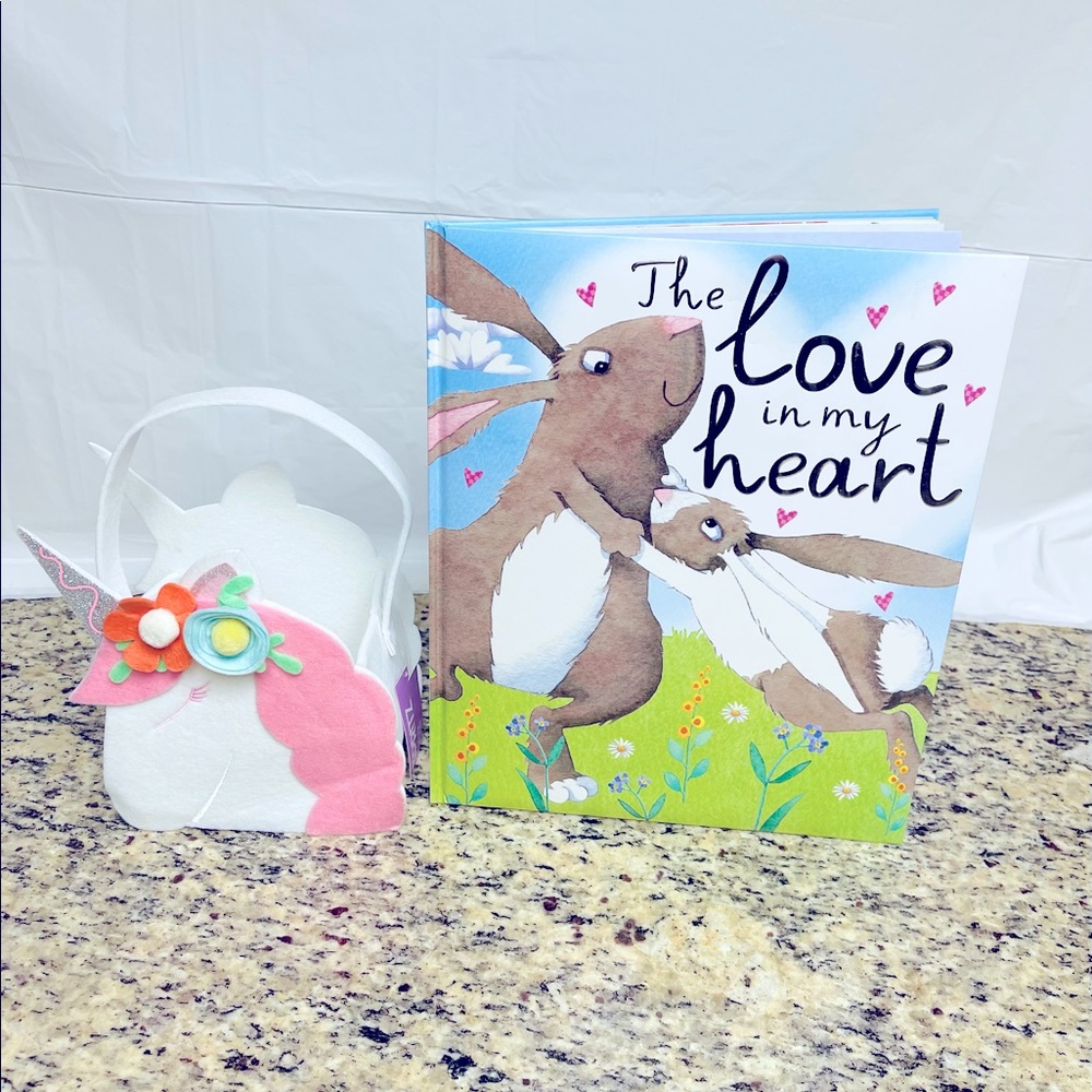 Easter Basket and Book Bundle